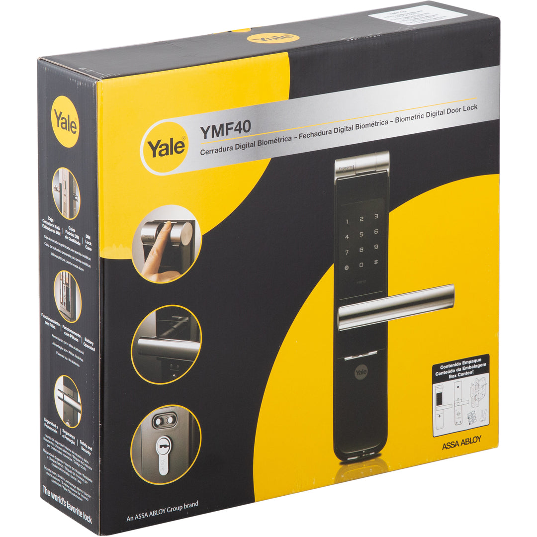 Cerradura Digital Inteligente YMF40A - Apertura Codigos/Huellas