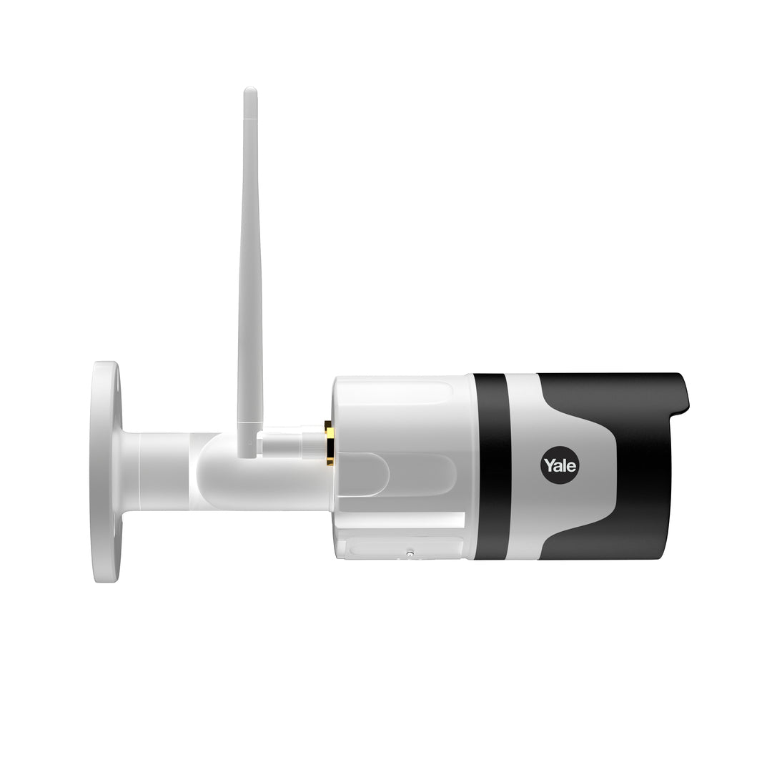 Pack 2 Camara WiFi/HD, V. Nocturna, Resistente a la Lluvia y App Yale Connect