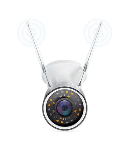 Pack 2 Camara WiFi/HD, V. Nocturna, Resistente a la Lluvia y App Yale Connect